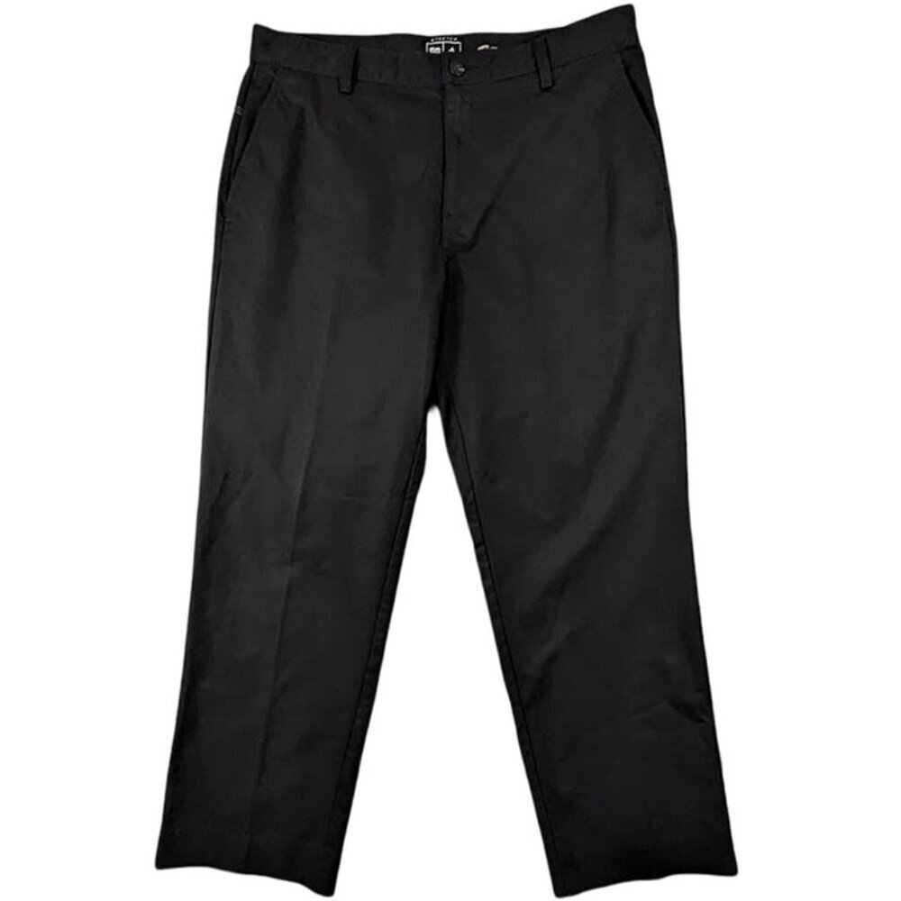 Adidas Golf Pants‎ Mens 34x31 Black Climalite Athleisure Stretch Vacation Travel